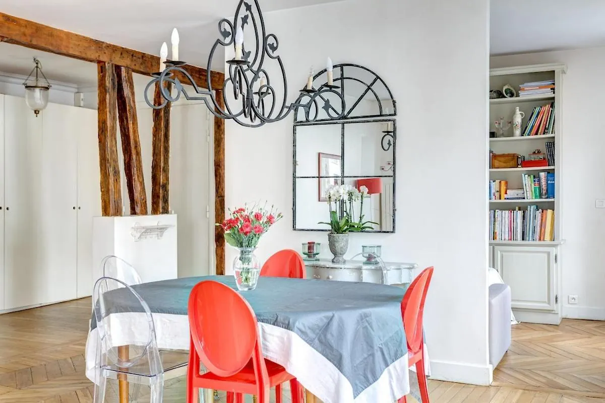 Mon Amour - Vrai Appartement Parisien - Paris Centre- Cosy Modern & Comfort - Free Travel Guide - Offre Speciale Famille - Special Offer